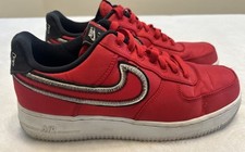 Tênis Nike Air Force 1 masculino tamanho 7.5 vermelho ponto reverso baixo 2020 raro comprar usado  Enviando para Brazil