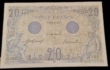Francs bleu 1912 d'occasion  Soyaux
