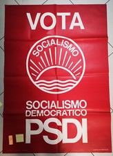 Manifesto originale vota usato  Viterbo