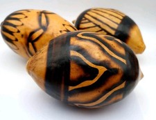 Carved gourd shakers for sale  POLEGATE