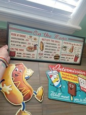 Retro menu metal for sale  Hagerstown
