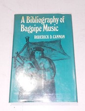 Bibliography bagpipe music for sale  GLASGOW