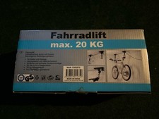 Fahrradlift 20 kg gebraucht kaufen  Wiesbaden