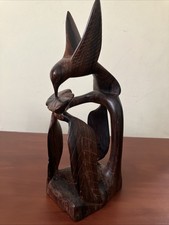 Carved wooden hummingbird for sale  Norwood