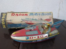 Dream Motor Boat D-196 brinquedo de lata brinquedo Sankey brinquedo de lata F/S FEDEX comprar usado  Enviando para Brazil