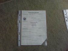 Kfz brief entwertet gebraucht kaufen  Bielefeld