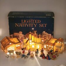 Lighted nativity set for sale  Croton