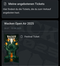 Wacken 2025 pen gebraucht kaufen  Hockenheim