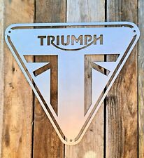 triumph motorcycle sign for sale triumph motorcycle sign for sale NOTTINGHAM
