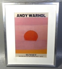 Andy warhol sonnenuntergang gebraucht kaufen  Bad Reichenhall