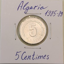 Algeria coin centimes for sale  LONDON