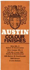 Austin exterior colours for sale  UK