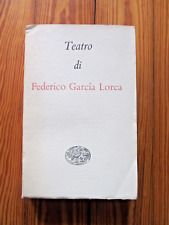 Teatro federico garcia usato  Zerbolo