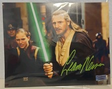 Usado, Foto autografada 8x10 de estrela de Liam Neeson 'Star Wars Episode 1' certificado de autenticidade assinado comprar usado  Enviando para Brazil