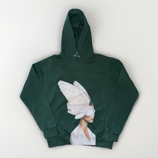 Pulôver com capuz gráfico anjo verde Uno Streetwear estilo grego pequeno 19x23, usado comprar usado  Enviando para Brazil