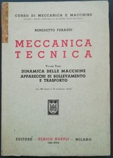 Meccanica tecnica vol. usato  Italia