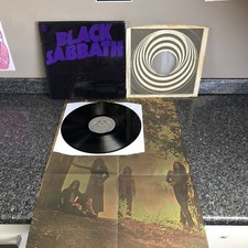 LP VINYL ALBUM BLACK SABBATH MASTER OF REALITY UK 1ST PRESS C/W POSTER EX-/EX comprar usado  Enviando para Brazil