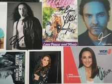 Autogramm sammlung signed gebraucht kaufen  Flörsheim-Dalsheim