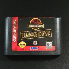 Jurassic Park Rampage Edition (Sega Genesis, 1994) Autêntico Testado comprar usado Jurassic Park Rampage Edition (Sega Genesis, 1994) Autêntico Testado comprar usado  Enviando para Brazil