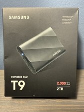 NOVO Aberto/Sem Caixa- Samsung T9 2TB USB-A SSD Externo Portátil - Preto (MU-PG2T0B) comprar usado  Enviando para Brazil