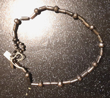 Collier argenté moderniste d'occasion  Plougonven