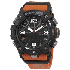 Relógio masculino Casio G-Shock cronógrafo analógico-digital mostrador preto Mudmaster comprar usado  Enviando para Brazil