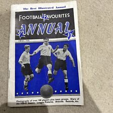 Football favourites annual for sale  CHESTER