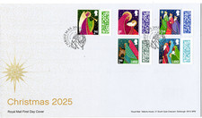 Usado, CONJUNTO DE SELOS 2025 GB XMAS CHRISTMAS 2025 FDC *BOM* BETHLEHEM ALTERNATE PMK 4.12.25 comprar usado Usado, CONJUNTO DE SELOS 2025 GB XMAS CHRISTMAS 2025 FDC *BOM* BETHLEHEM ALTERNATE PMK 4.12.25 comprar usado  Enviando para Brazil