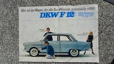 Autounion dkw werbeprospekt gebraucht kaufen  Bissendorf