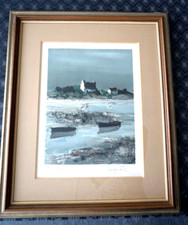 Belle lithographie bretagne d'occasion  Le Havre-