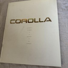 Usado, Folheto japonês original TOYOTA COROLLA 1989 🟊 FRETE GRÁTIS 🟊 comprar usado  Enviando para Brazil