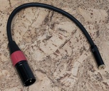Jomley xlr 3.5mm for sale  BROMLEY