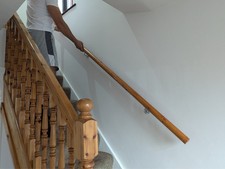 Beautiful stairs wooden for sale  NUNEATON