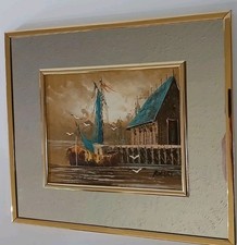 Vintage acrylic canvas for sale  Sterling