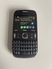 Telefon komórkowy Nokia Asha 302 ciemnoszary wymaga resetu na sprzedaż  Wysyłka do Poland