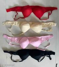 Conjunto combo de sutiã acolchoado feminino 4 comprar usado  Enviando para Brazil