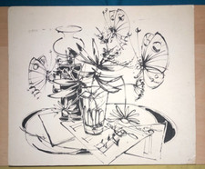 Grand dessin encre d'occasion  Paris XVII