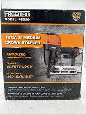 Grampeador de coroa PSS50 pneumático calibre 16 2" médio com gancho de cinto de metal ajustável, usado comprar usado  Enviando para Brazil