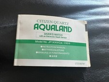 Manuale funzionamento citizen usato  Roma