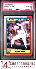 Usado, 1990 TOPPS #1 NOLAN RYAN RANGERS HOF PSA 10 comprar usado Usado, 1990 TOPPS #1 NOLAN RYAN RANGERS HOF PSA 10 comprar usado  Enviando para Brazil