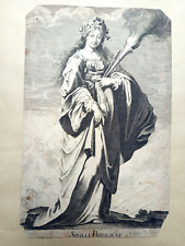 Gravure ancienne engraving d'occasion  Ancy-le-Franc