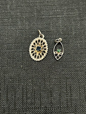 Lot pendentif argent d'occasion  Nancy-