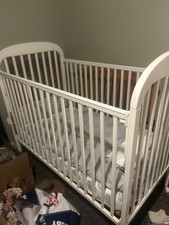 Beautiful white crib for sale  North Attleboro