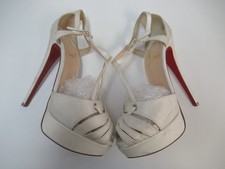 Christian louboutin satin d'occasion  Expédié en Belgium
