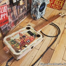 Guitare cigar box d'occasion  Saint-Girons
