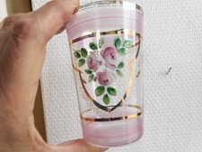 Ancien verre gobelet d'occasion Ancien verre gobelet d'occasion  Ussac