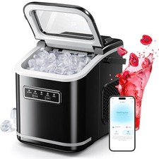 Ecozy 26 lb 24 horas encimera 9 cubitos de hielo en forma de bala máquina para hacer hielo hogar segunda mano  Embacar hacia Mexico