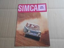 Simca 1000 special for sale  EASTBOURNE