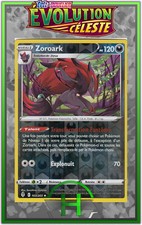 Zoroark reverse eb07 d'occasion  Génissieux