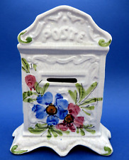 Salvadanaio ceramica cassetta usato  Albenga